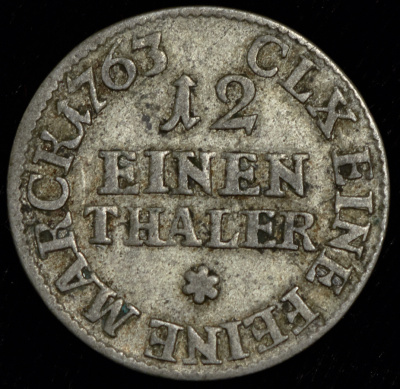 Саксония 1/12 талера, 1763 (1/12 талера 1763 (Саксония))