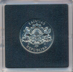 Латвия 2 лата, 1993 (2 лат. Латвия. 1993)