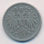 Австрия 10 геллеров, 1894 (10 геллеров. Австрия 1894)
