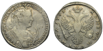 Полтина 1731 г. Анна Иоанновна. (Полтина 1731 года. R1. VF-XF)
