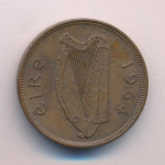 Ирландия ½ пенни, 1964 (1/2 пенни. Ирландия 1964)