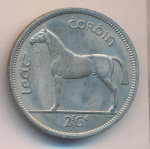 Ирландия ½ кроны, 1967 (1/2 кроны. Ирландия. 1967)