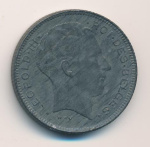 Бельгия 5 франков, 1945 (5 франков. Бельгия 1945)