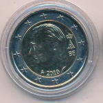 Бельгия 2 евро, 2010 (2 евро. Бельгия 2010)