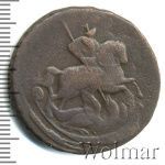 2 копейки 1759 г. Елизавета I. Номинал под св. Георгием. Красный монетный двор (2 копейки 1759г. Cu.)