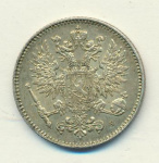 50 пенни 1916 г. S. Для Финляндии (Николай II). (50 пенни 1916)