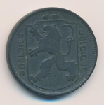 Бельгия 1 франк, 1943 (1 франк. Бельгия 1943)