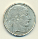 Бельгия 50 франков, 1949 (50 франков. Бельгия 1949)