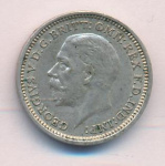 Великобритания 3 пенса, 1936 (3 пенса. Великобритания 1936)