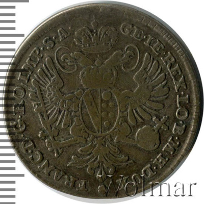 Бавария 20 крейцеров, 1765 (20 крейцеров. Германия. Аугсбург 1765г. Ag.)