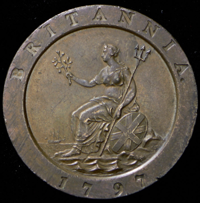 Великобритания 2 пенса, 1797 (2 пенса 1797 (Великобритания))
