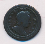 Великобритания 1 фартинг, 1721 (Фартинг. Великобритания 1721)