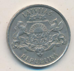 Латвия 2 лата, 1993 (2 лата. Латвия 1993)