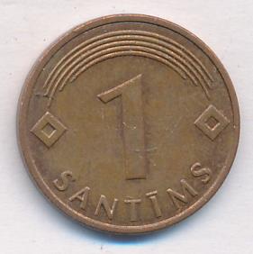 Латвия 1 сантим, 2003 (1 сантим. Латвия 2003)