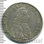 Бавария 10 крейцеров, 1795 (10 крейцеров. Германия. Майнц и Оснабрюк 1795г. Ag.)