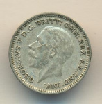 Великобритания 3 пенса, 1931 (3 пенса Великобритания. 1931)