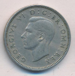 Великобритания 1 шиллинг, 1951 (1 шиллинг. Великобритания 1951)