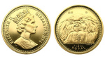 10 крейцеров, 1776-1779 (Гибралтар. Елизавета II. 1/5 роял 1994 года. Proof.)