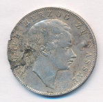 Нассау 1 гульден, 1841 (1 гульден Нассау. 1841)