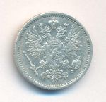 50 пенни 1891 г. L. Для Финляндии (Александр III). (50 пенни. 1891)