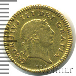 Великобритания ⅓ гинеи, 1804 (1/3 гинеи. Великобритания 1804г. Au 2,7.)