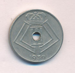 Бельгия 10 сантимов, 1939 (10 сантимов. Бельгия 1939)
