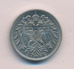 Австрия 20 геллеров, 1895 (20 геллеров. Австрия 1895)