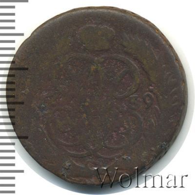 1 копейка 1759 г. Елизавета I. (1 копейка 1759г. Cu.)