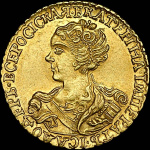 2 рубля 1726 г. Екатерина I. Тиражная монета (2 рубля 1726 года.)