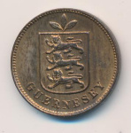 Гернси 1 дубль, 1903 (1 дубль. Гернси. 1903)