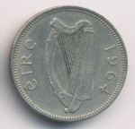 Ирландия 1 шиллинг, 1964 (1 шиллинг Ирландия. 1964)