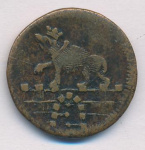 Бавария 1 пфенниг, 1758 (1 пфенниг. Ангальт 1758)