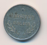 Бельгия 2 франка, 1944 (2 франка. Бельгия 1944)