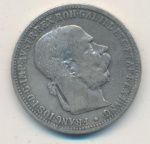Австрия 1 крона, 1893 (1 крона. Австрия. 1893)