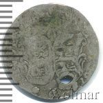 4 копейки 1757 г. Ливонезы (Елизавета I). Тиражная монета (4 копейки. Ливонез 1757г. Ag.  Петров - 0,75 рублей.)