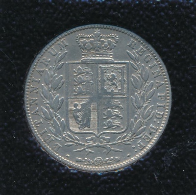 Великобритания ½ кроны, 1878 (1/2 кроны. Великобритания 1878)
