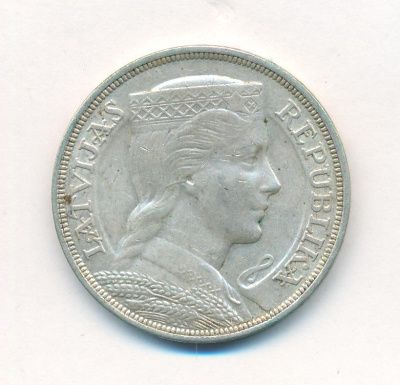 Латвия 5 латов, 1931 (5 лат. Латвия. 1931)