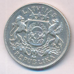 Латвия 2 лата, 1926 (2 лата. Латвия. 1926)