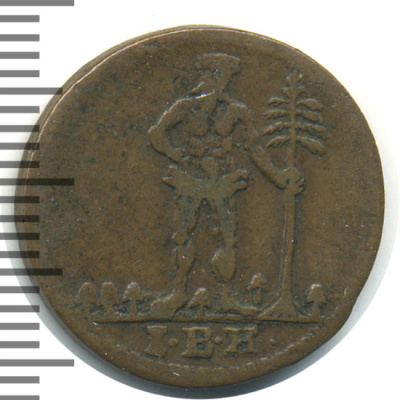 Бавария 1 пфенниг, 1759 (1 пфеннинг. Германия. Брауншвейг-Люнебург 1759г. Cu.)