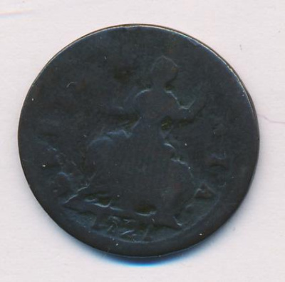 Великобритания 1 фартинг, 1721 (Фартинг. Великобритания 1721)