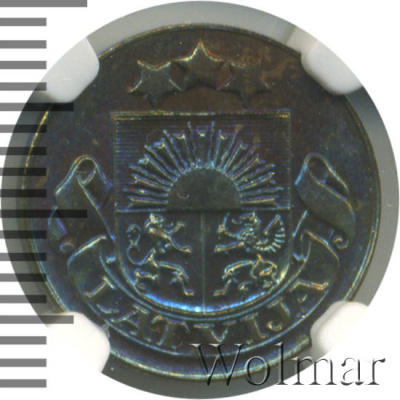 Латвия 1 сантим, 1935 (1 сантим. Латвия 1935г. Cu-Ni.)