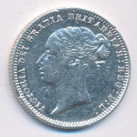 Великобритания 6 пенсов, 1874 (6 пенсов. Великобритания 1874)