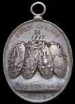 Полтина 1728 г. Петр II. Красный тип. "И САМОД...". Малые короны орла без крестов (Медаль "Лейпцигское сражение" 1813 L)