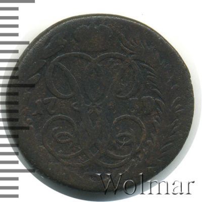 Денга 1759 г. Елизавета I. (Денга 1759г. Cu.)