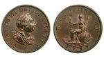 Великобритания ½ пенни, 1799 (Англия. Георг III. 1/2 пенни 1799 года.)