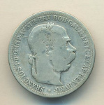 Австрия 1 крона, 1893 (1 крона Австрия 1893)