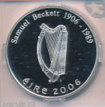 Ирландия 10 евро, 2006 (10 евро. Ирландия. Самуэль Бекетт 2006)