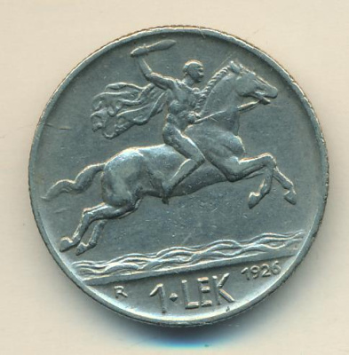 Албания 1 лек, 1926 (1 лек Албания 1926)