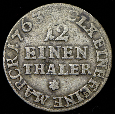 Саксония 1/12 талера, 1763 (1/12 талера 1763 (Саксония))