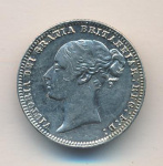 Великобритания 6 пенсов, 1878 (6 пенсов. Великобритания 1878)